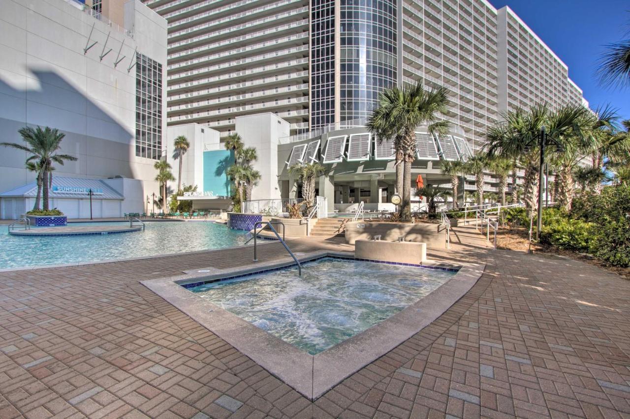 Comfy Pcb Condo With View And Private Beach Access! Panama City Beach Dış mekan fotoğraf