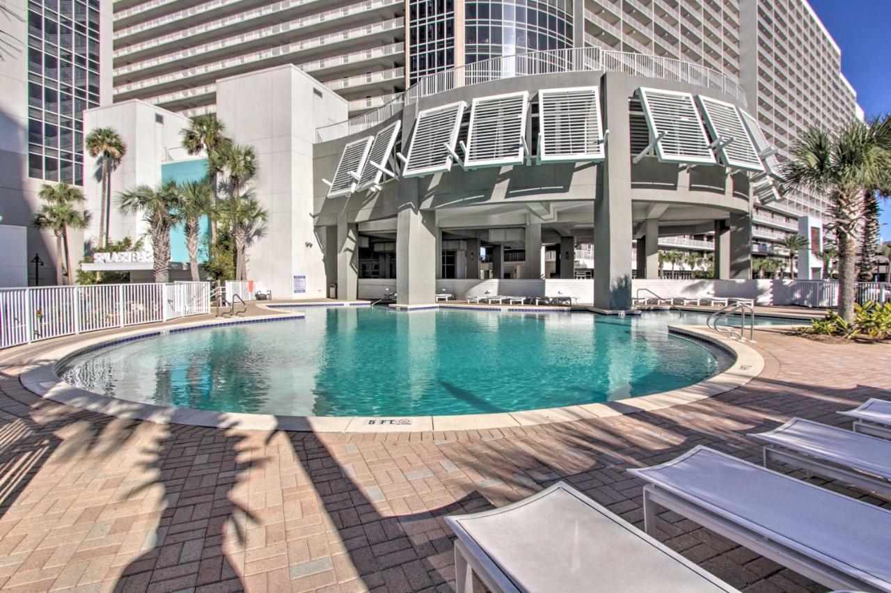 Comfy Pcb Condo With View And Private Beach Access! Panama City Beach Dış mekan fotoğraf