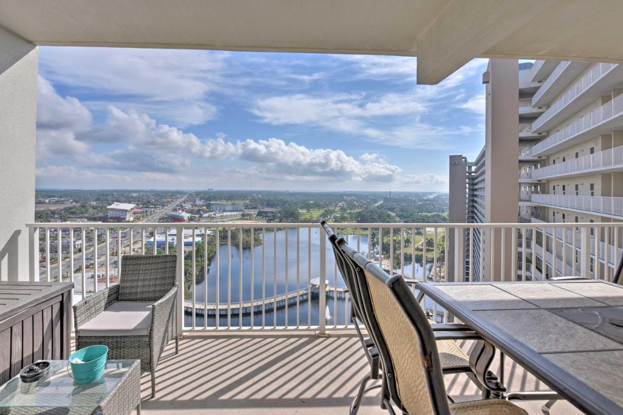 Comfy Pcb Condo With View And Private Beach Access! Panama City Beach Dış mekan fotoğraf