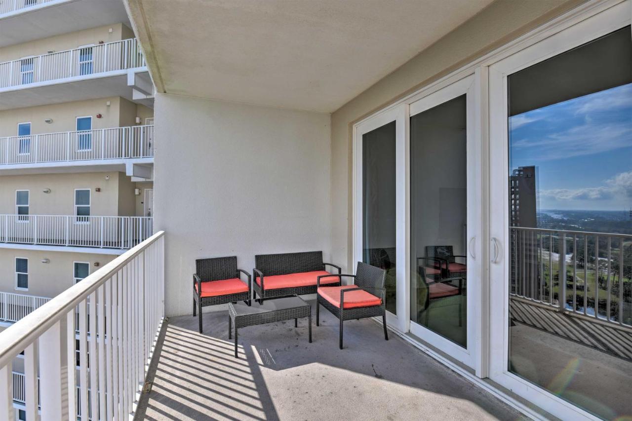 Comfy Pcb Condo With View And Private Beach Access! Panama City Beach Dış mekan fotoğraf